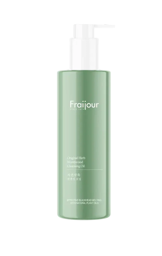 FRAIJOUR Очищающее гидрофильное масло с экстрактом полыни Fraijour Original Herb Wormwood Cleansing Oil 210 мл. (Срок годности до 18.08.2027)