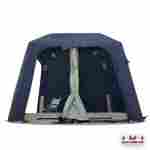 Пневмокаркасная палатка-шатёр «Снежный Очаг» 3×3×2,3 м — из ПВХ, морозостойкая