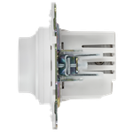 SKANDY Светорегулятор поворотный 600Вт SK-D01W арктический белый IEK