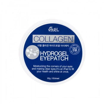 Патчи для век Ekel Collagen Hydrogel Eyepatch с коллагеном 90 г, 60 шт