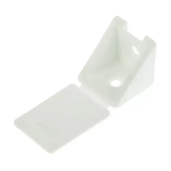 Уголок крепежный, монтажный мебельный, 50 штук, Полкодержатель для полок из ДСП