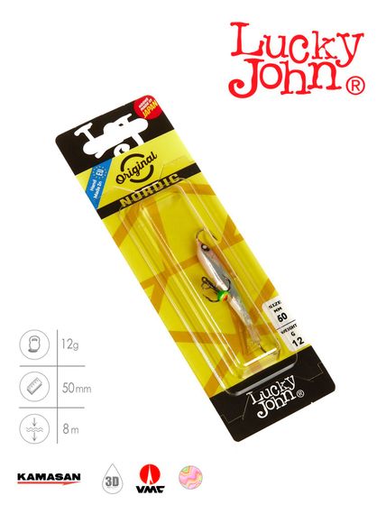 Балансир Lucky John NORDIC 4 с тр. 40мм/02H блистер