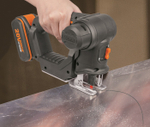 Лобзик-сабельная пила аккумуляторный WORX WX550 Axis