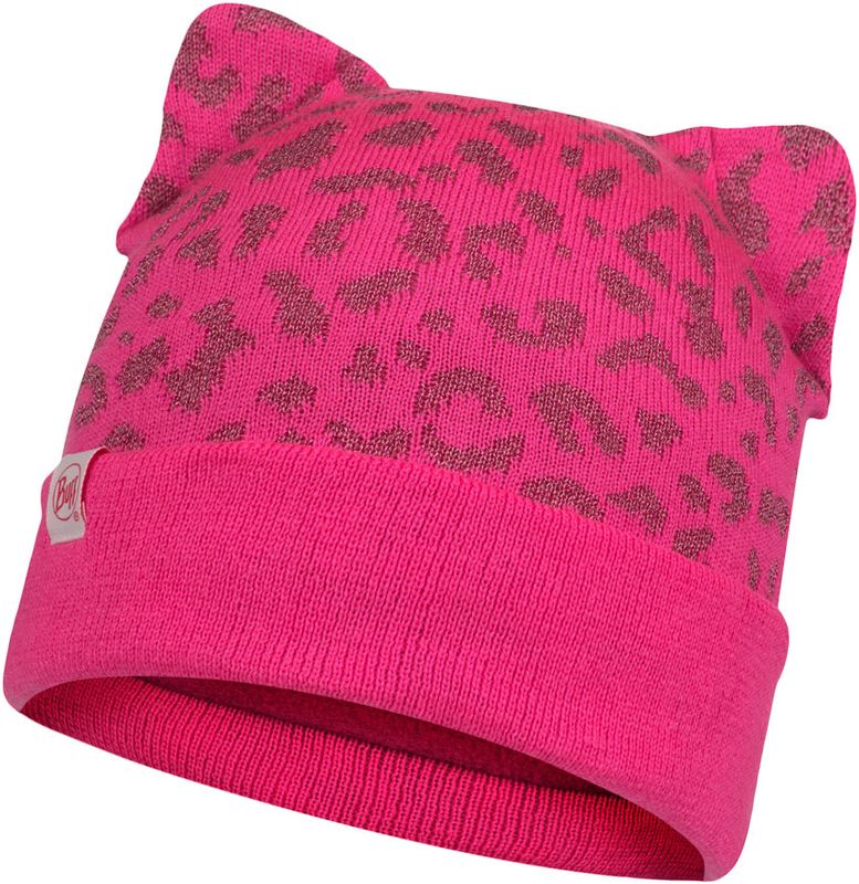 Шапка вязаная с флисом детская Buff Hat Knitted Polar New Alisa Pump Pink Фото 1