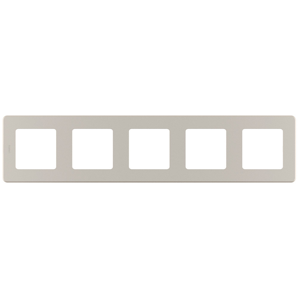 Рамка 5 постов шампань Inspiria Legrand