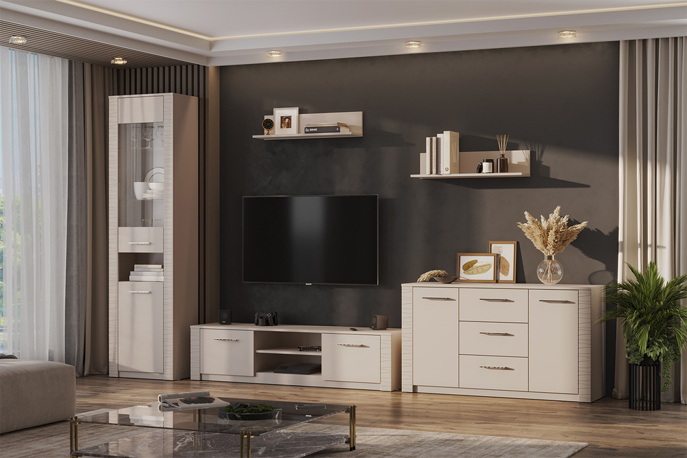 Тумба для ТВ Калипсо (1,6м), Меланж