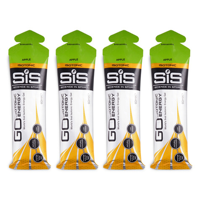 Гель энергетический SIS Go Isotonic Gel, Яблоко, 60мл 4шт