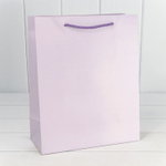 Пакет подарочный 18х23х10см "Фактура" (Сиреневый)