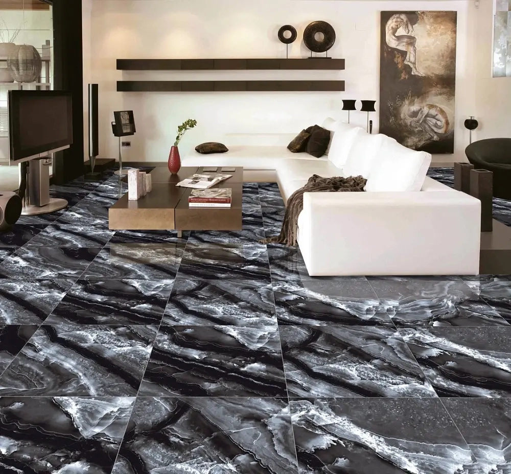Керамогранит Primavera Black Modulo High Glossy 60x60 см (GR108)