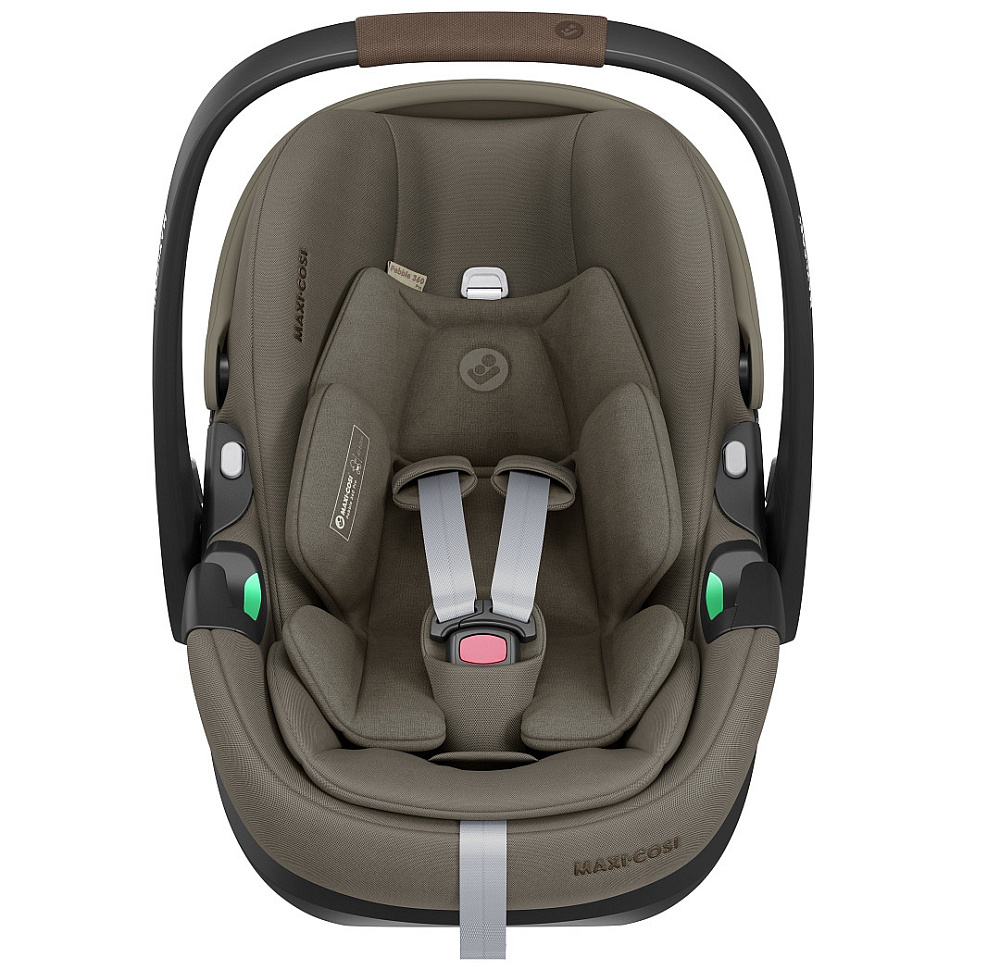 Автокресло Maxi-Cosi Pebble 360 Pro 0-13 кг с базой Family Fix 360 Prо 8052470111 Twillic Truffle/сер.беж (2024)