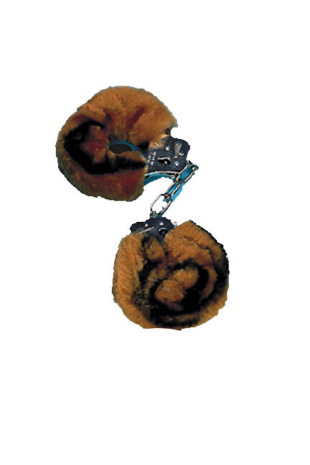 Наручники меховые Love cuffs ( леопардовый ) (Цвет: леопардовый)