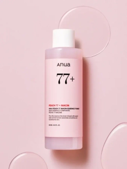 ANUA Тонер-эссенция смягчающий с экстрактом персика и ниацинамидом Peach 77 Niacin Essence Toner (250 мл)
