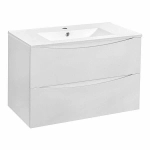 Тумба с раковиной Vincea Mia VMC-2MC800GW + VBS-13980 800 G.White