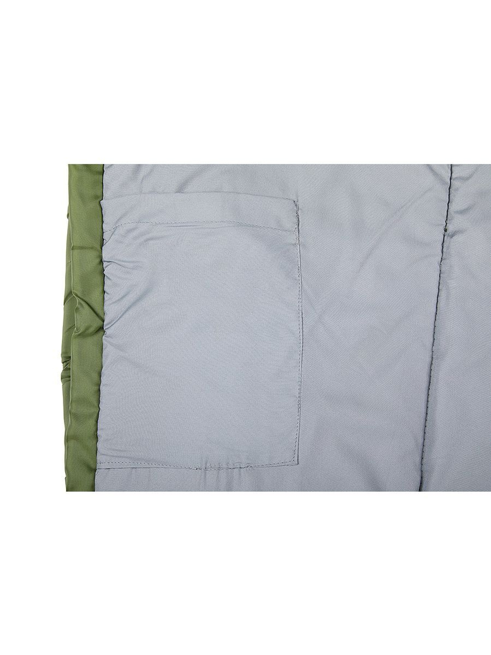 Спальный мешок-одеяло с капюшоном TauMANN Scout #R (молния справа), Подушка и компрессионный мешок в комплекте