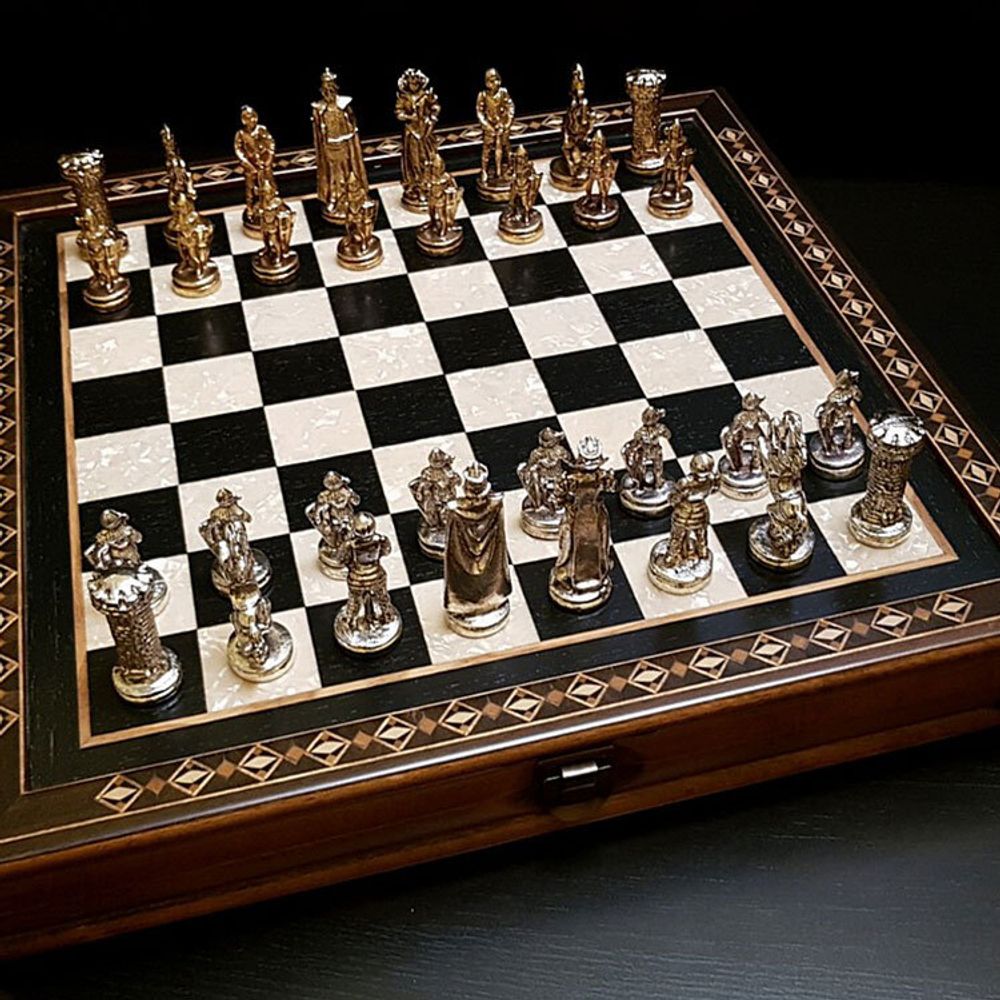 Шахматы Helena Wood Art "Эпоха империй" (2616- BA)