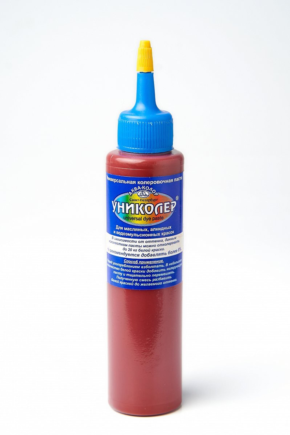 Паста колеровочная универсальная Аква-Колор Униколер 100 мл