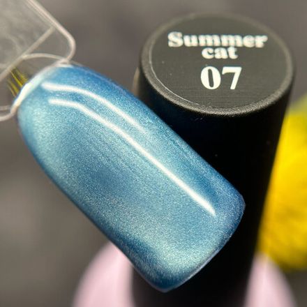 SoLa Гель-лак Summer Cat 07 Кошачий глаз, 10мл