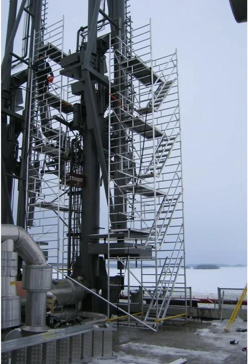 Вышка модульная алюминиевая MEGAL ВМА 1400Л/18