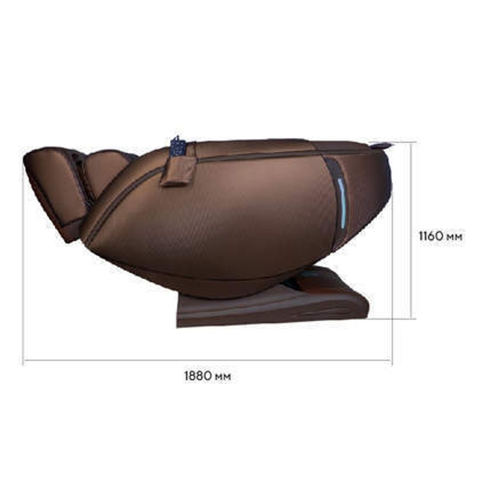 Массажное кресло Ergonova Organic 5 Espresso Brown