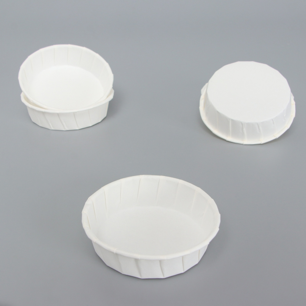 Форма бумажная МАФФИН "Белый средний" d75*h25 мм. (100 шт./упак.)