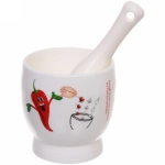 Ступка пластиковая с пестиком для измельчения продуктов