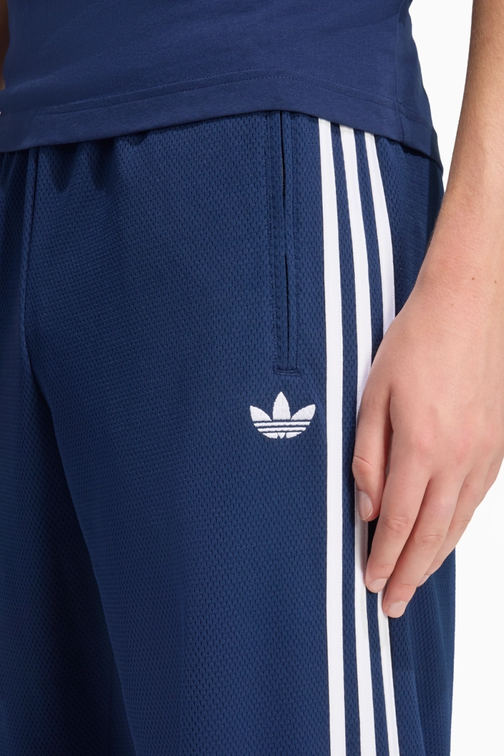 Штаны adidas Firebird Adicolor Mesh Track - синий