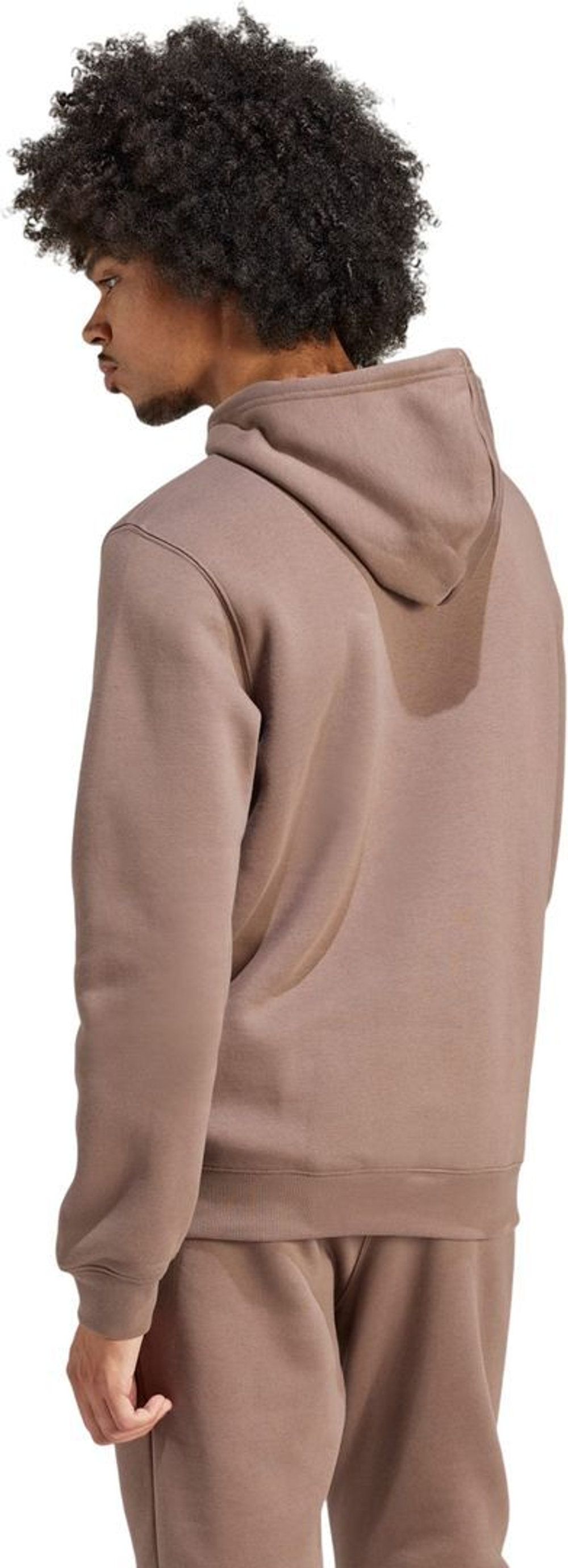Толстовка Adidas Trefoil Essentials Hoodie бежевый
