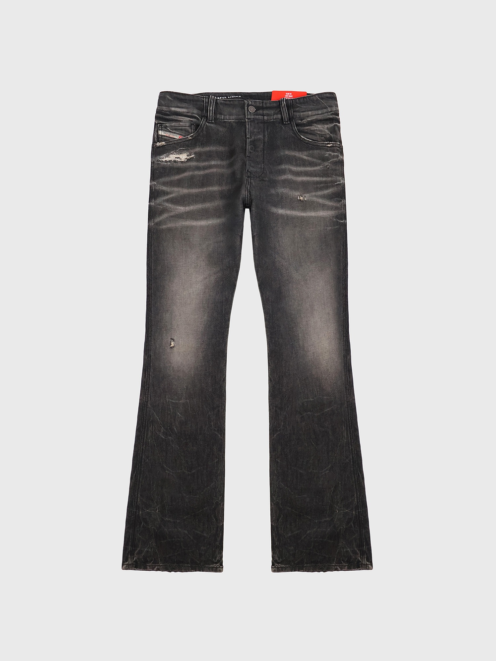 Джинсы Diesel D-Backler 09H51 Dark Grey Wash