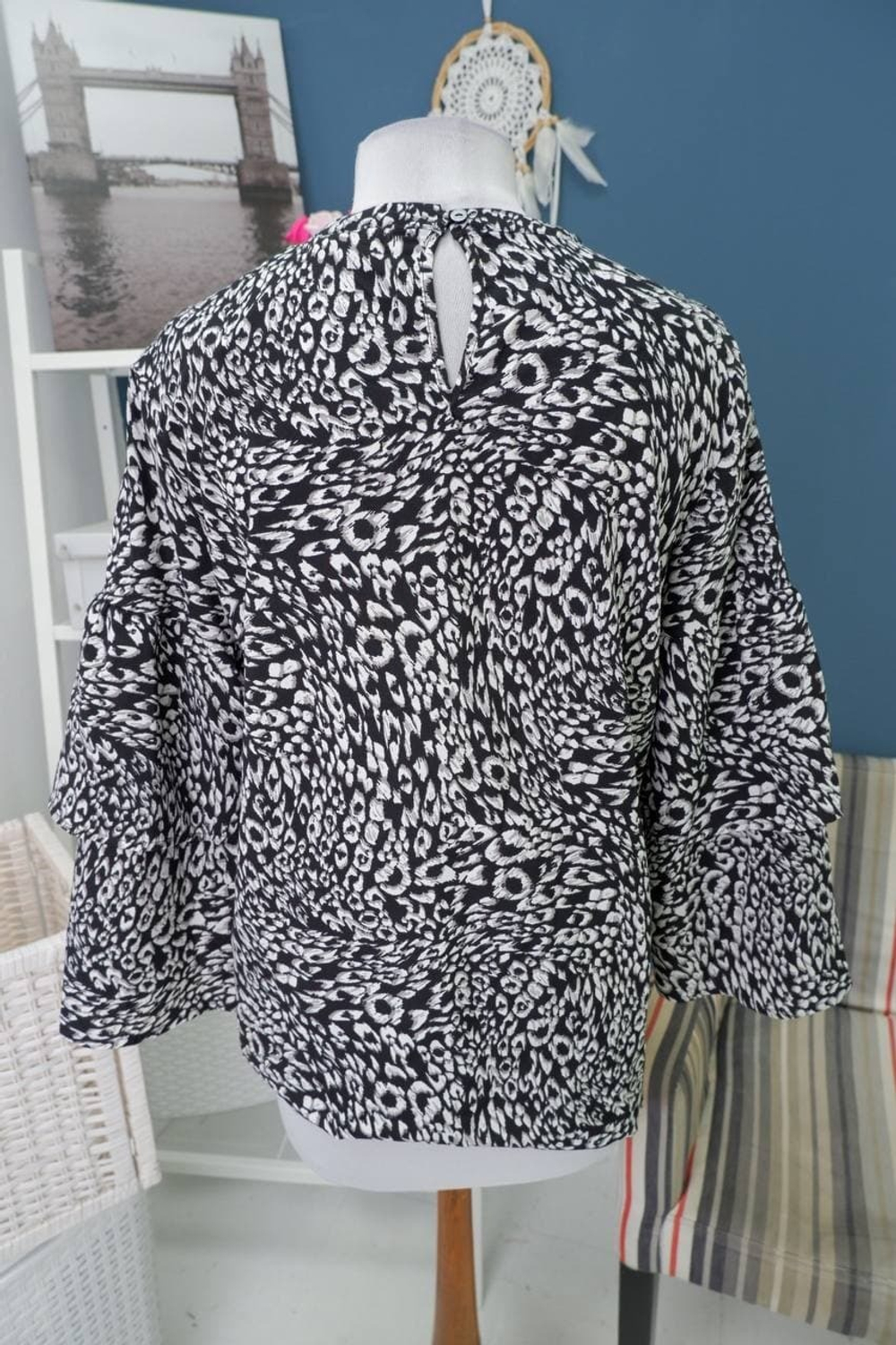 Блуза Moss Copenhagen с принтом 44 размер