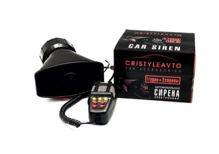 Колокол на сигнализацию (Сирена) 100W 1гудок+2сирены (СГУ) CRISTYLEAVTO 4650277-500053
