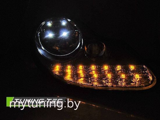 Фары передние CHROME для PORSCHE BOXSTER 96-04 /911 996