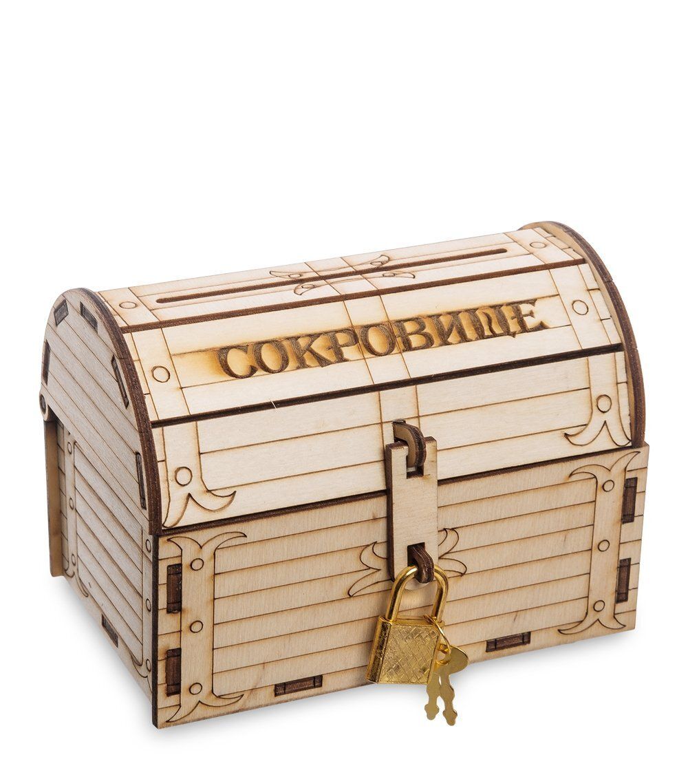 КФ- 64 Сундук-копилка «Сокровище» ср.