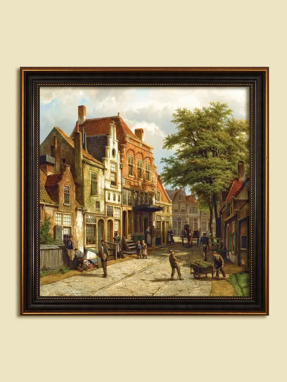 Картина серии "Голландия" настенная для интерьера 36*36 см