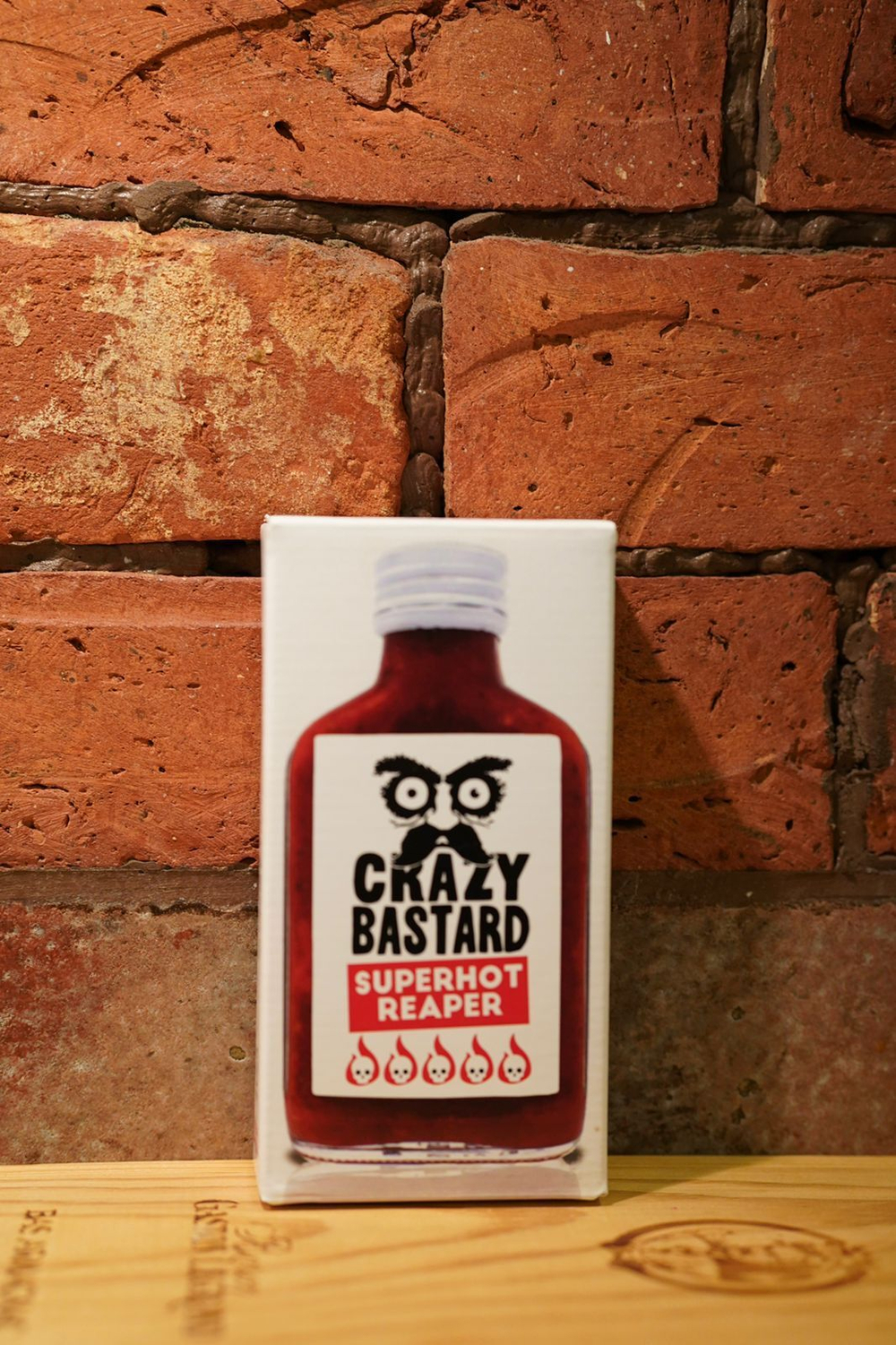 Соус чили Crazy Bastard Суперхот из перца Каролины рипер