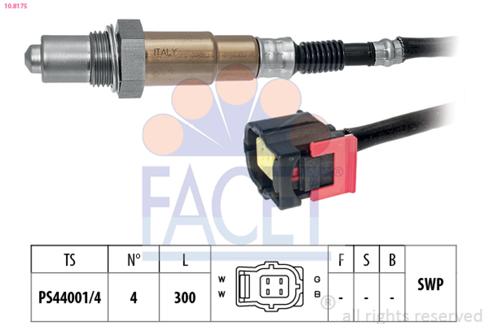 FACET - 108175-FAC - Oxygen Sensor