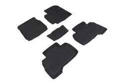 Резиновые коврики с высоким бортом для Suzuki Grand Vitara III (5-dr) 2005-2016 Seintex.01481