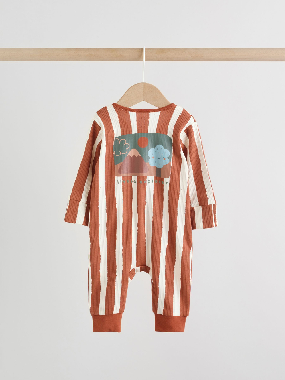 Комбинезон / Cлип для малышей Next F35-905, 3 шт., Кирпичный, Молочный