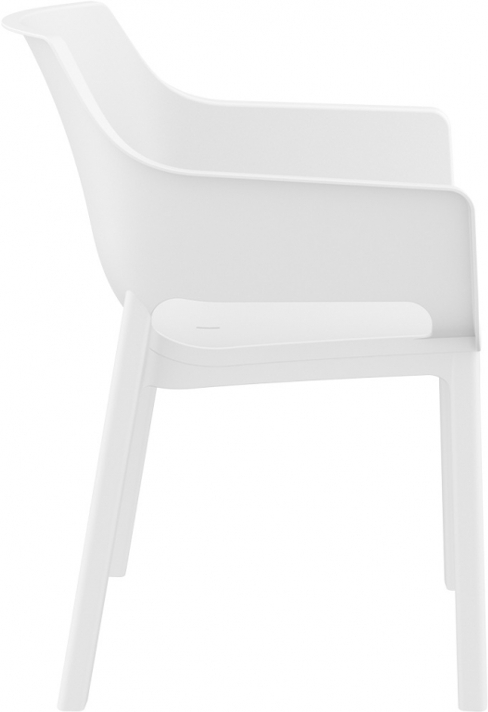 Кресло пластиковое Siesta Contract Dora, белый
