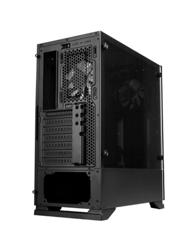 ZALMAN S5 Black, без БП, боковое окно (закаленное стекло), черный,  ATX