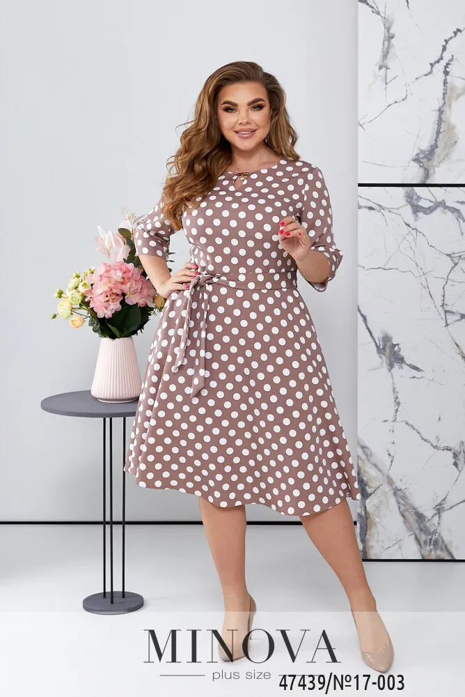 Платье 17-003-Мокко Minova