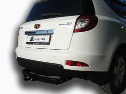Фаркоп(прицепное) Лидер-Плюс для GEELY EM-GRAND X7 2013-2018(паспорт и сертификат в комплекте)(без электрики)G203-F