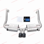 Спортивная выхлопная система с заслонками для Porsche 718 Boxster/Cayman 982 (2.0T и 2.5T) 2017+ Порше Кайман