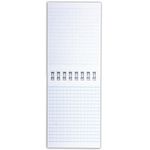 Блокнот МАЛЫЙ ФОРМАТ (75х105 мм) А7, 40 л., гребень, картон, клетка, BRAUBERG, "Узоры", 129857