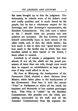 Basutoland: Its Legends and Customs | Minnie Martin