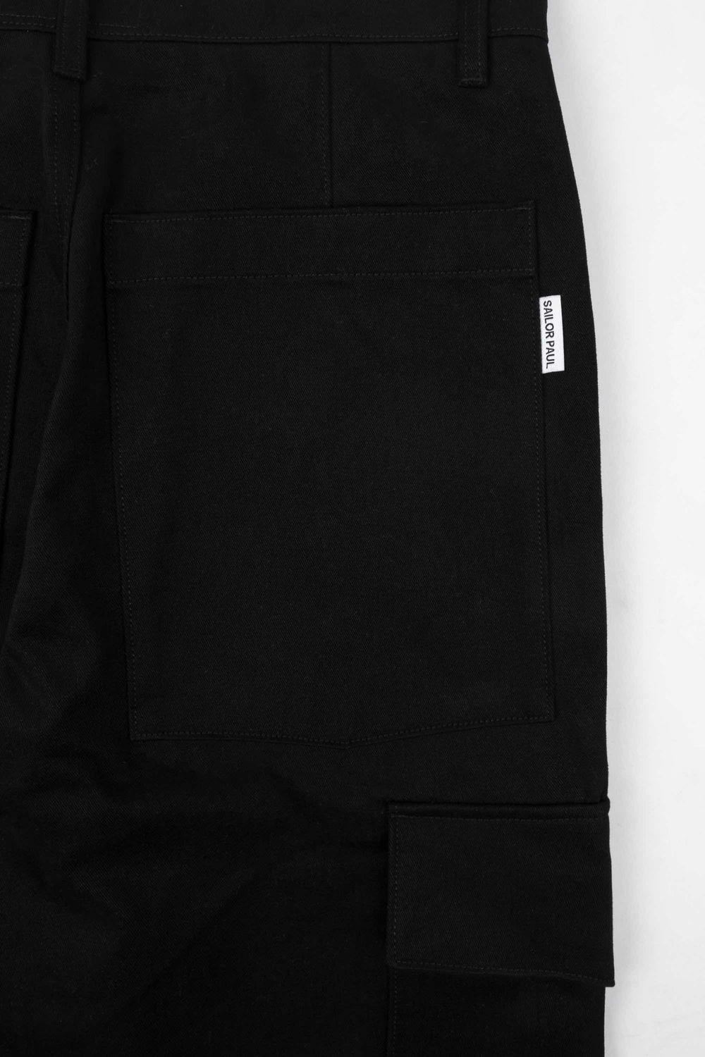 Брюки Sailor Paul Twill Cargo Черные