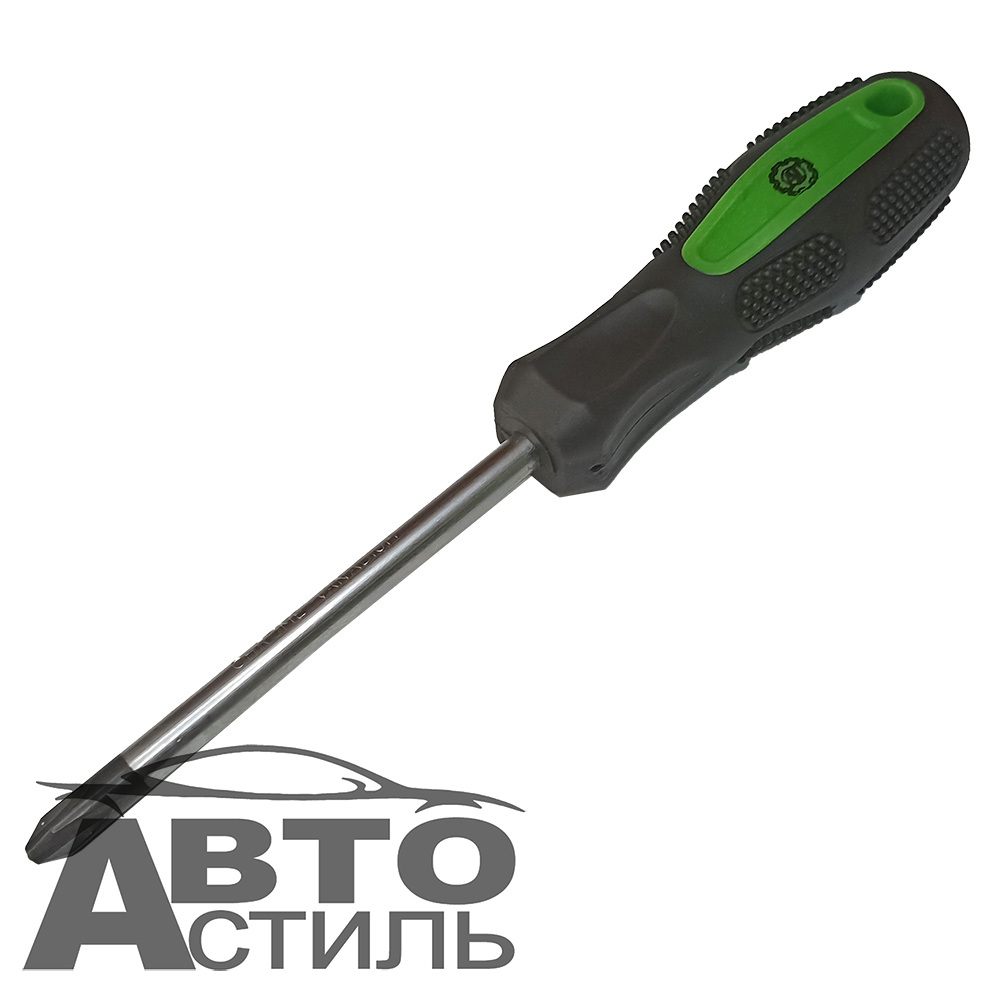 Отвертка  6,3*100мм КРЕСТ PH3 Магнитная АВТОТОРГ"  АТ52410