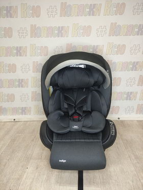 Автокресло детское 0-36 Indigo MAX-X Isofix 0+1+2+3 (0-36) графит