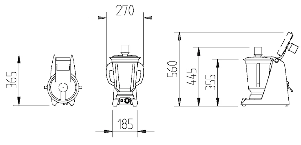Блендер Hallde SB4