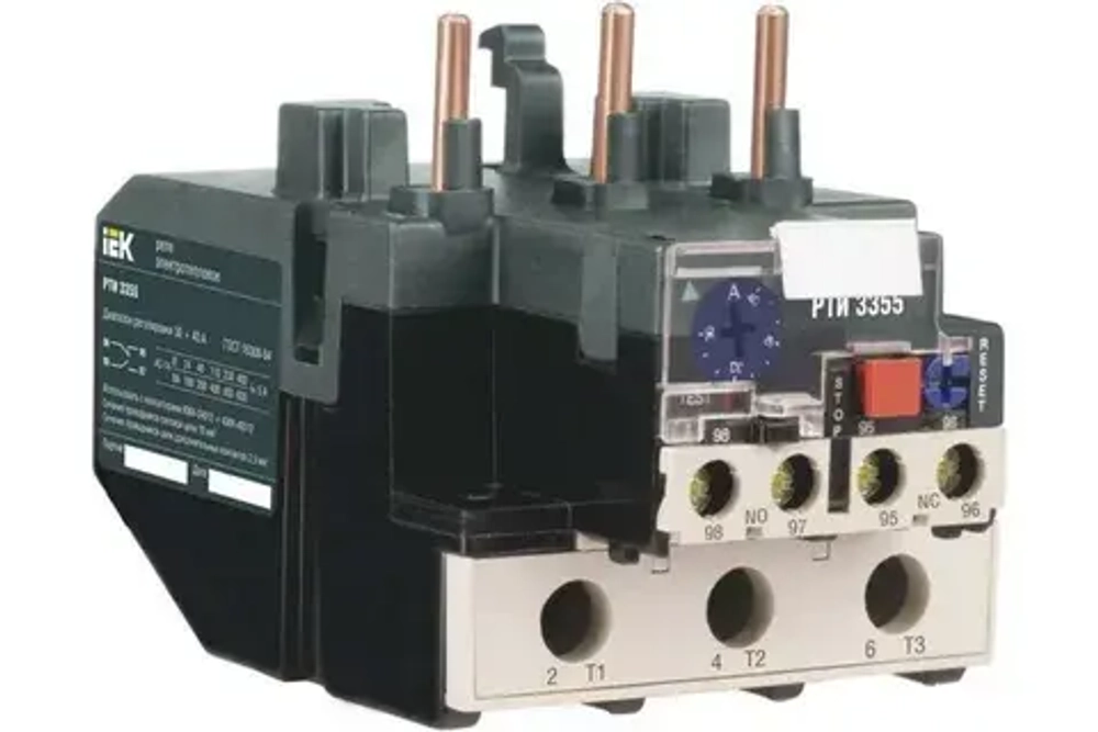 Реле РТИ-3359 электротепловое 48-65А IEK арт.DRT30-0048-0065