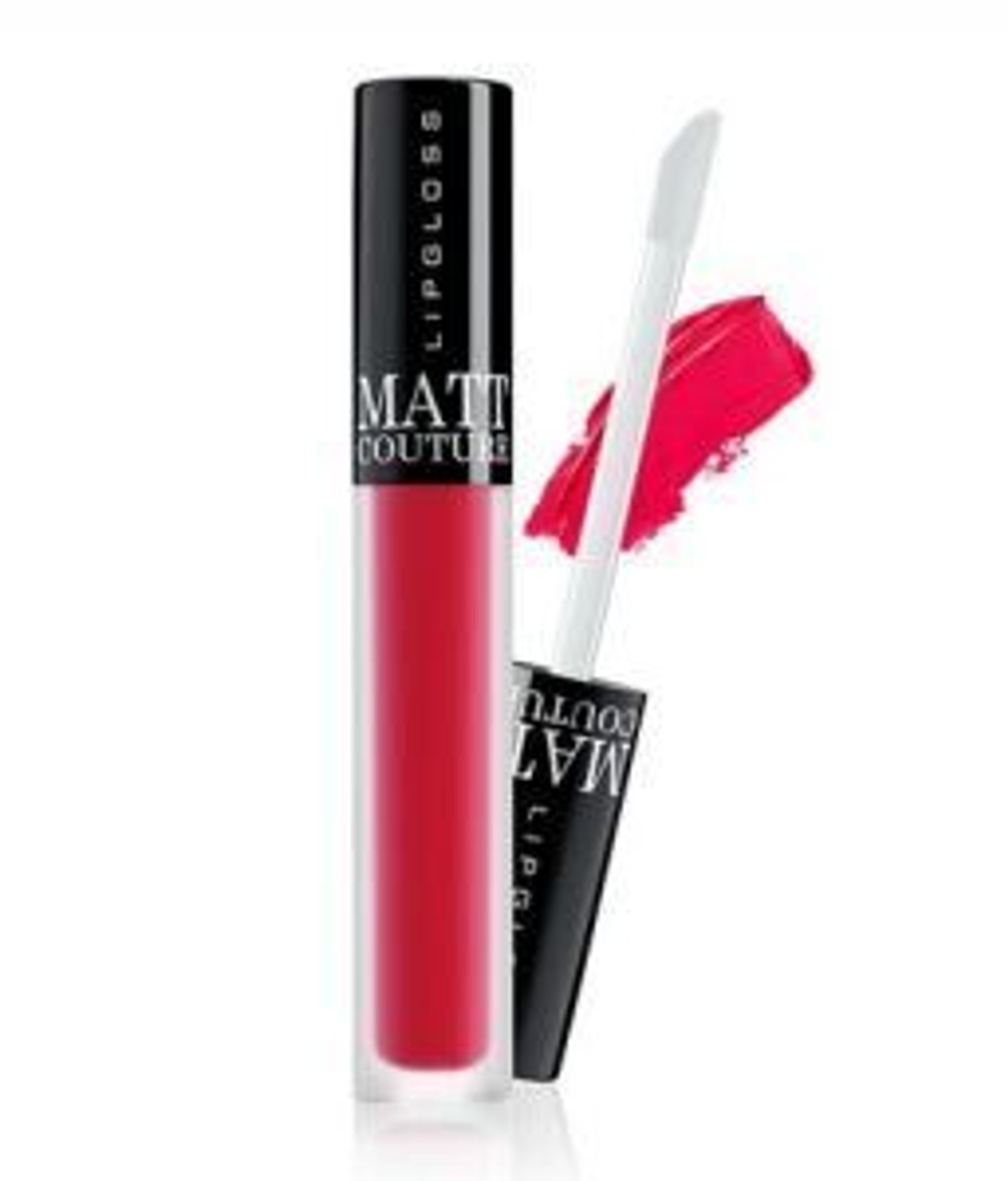 BelorDesign Блеск для губ MATT COUTURE тон 055 насыщенный красный